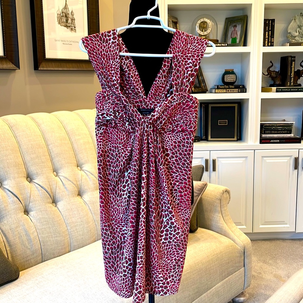 BCBG animal print dress